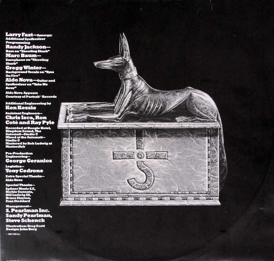 BLUE ÖYSTER CULT - The Revolution By Night 12" Vinyl LP Album custom inner sleeve
