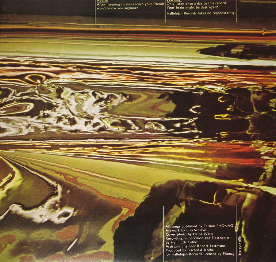 Photo of the right page inside cover BRAINTICKET - Cottonwoodhill Gatefold Cover 12" Vinyl LP 