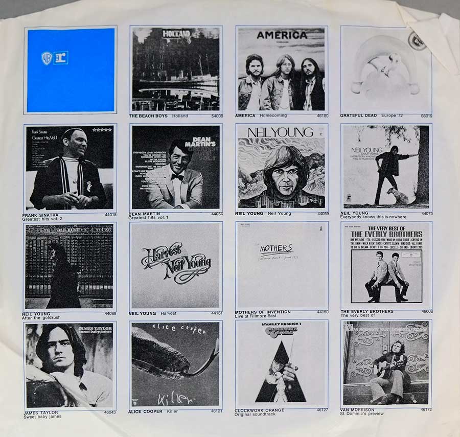 Photo Two of the original custom inner sleeve  GRATEFUL DEAD - American Beauty German Release 12" LP Vinyl Album