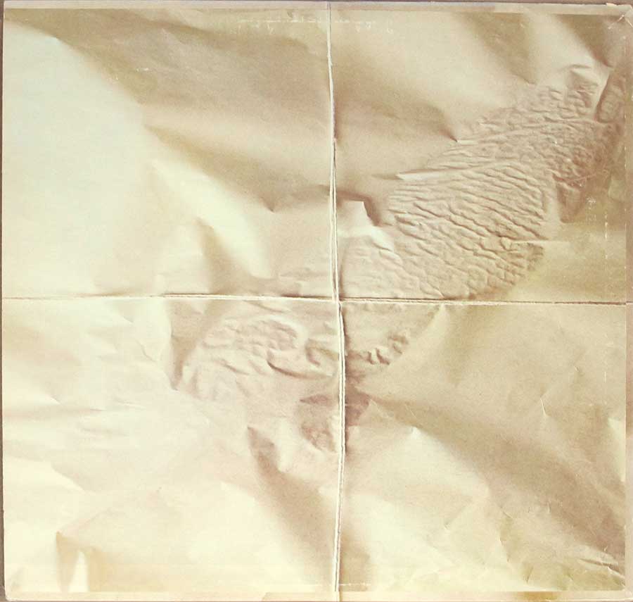 JEFFERSON AIRPLANE - Bark Lyrics Insert 12" LP Vinyl Album album back cover