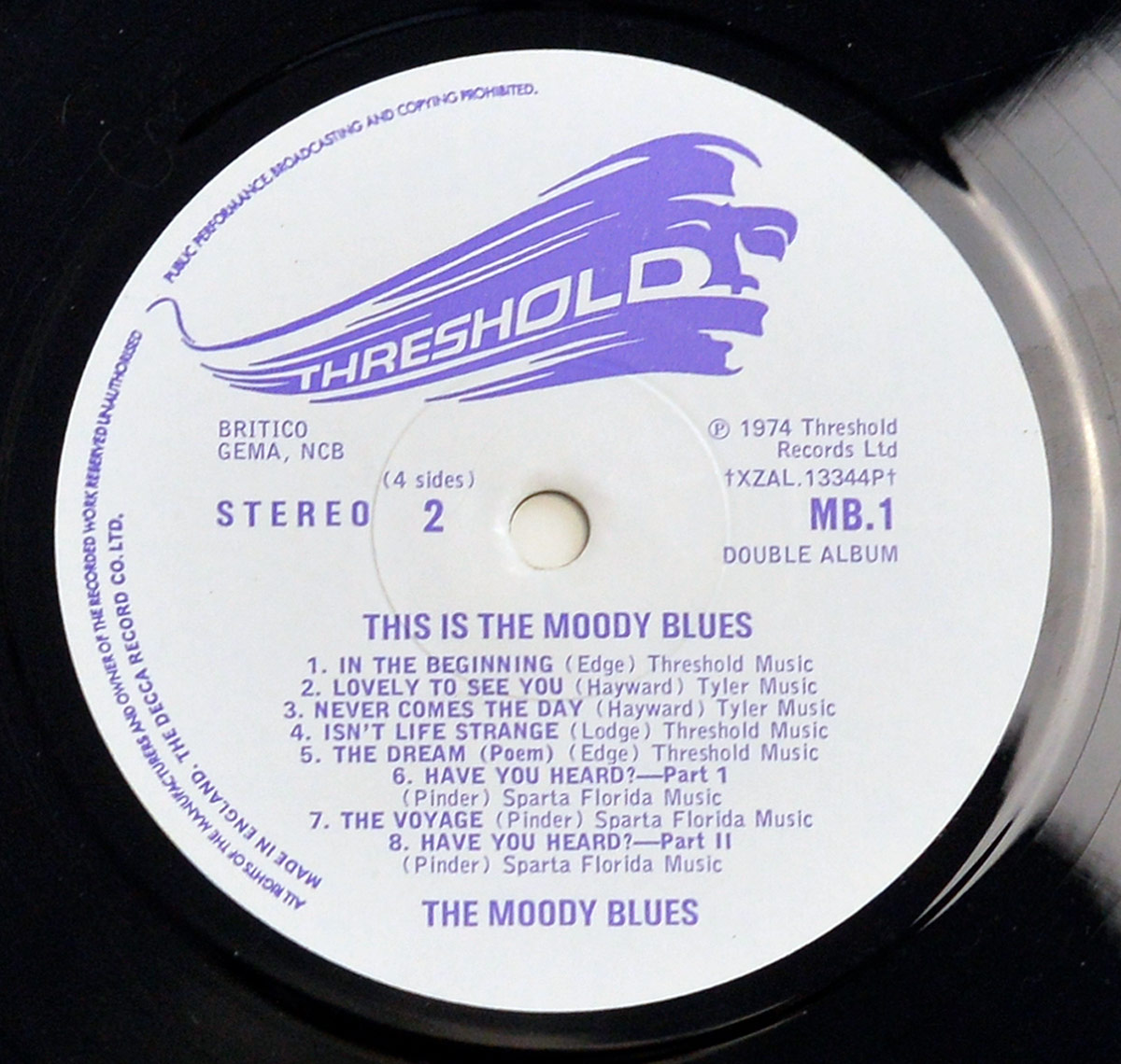 High Resolution Photo #6 Moody Blues – This Is The Moody Blues Vinyl Record