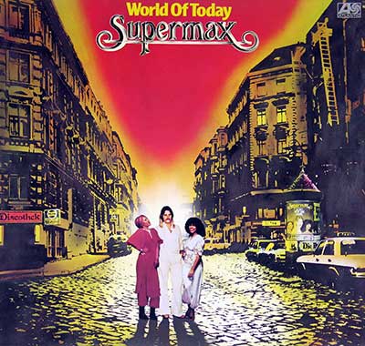Supermax - World Of Today  album front cover vinyl record
