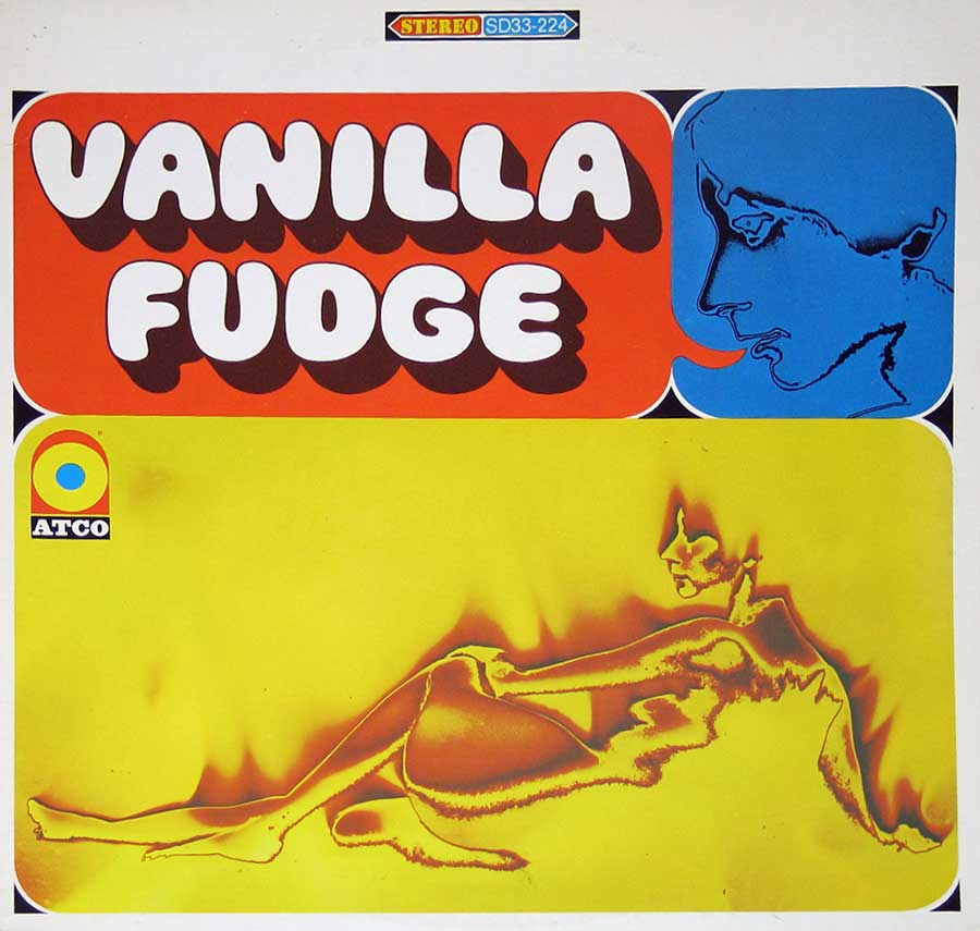 VANILLA FUDGE - S/T Self-Titled 12" Vinyl LP Album front cover https://vinyl-records.nl