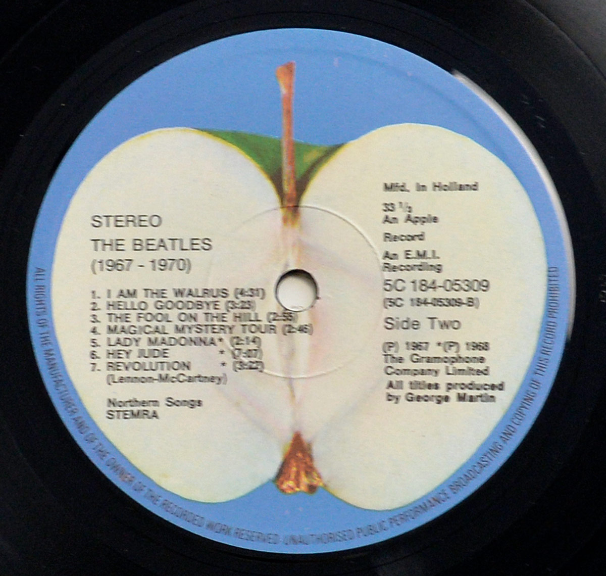 Record Label Side Two