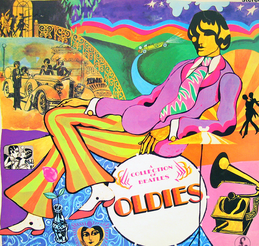 Front Cover Photo Of BEATLES - Collection Of Beatles Oldies 12" Vinyl LP Album