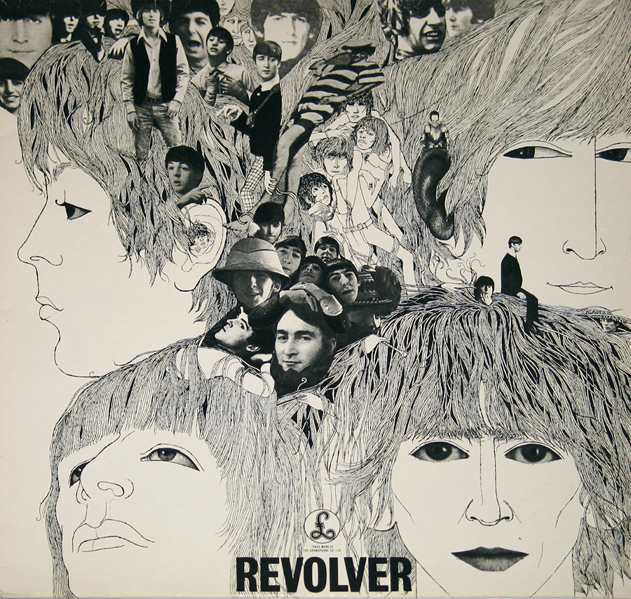 Front Cover Photo Of BEATLES - Revolver French Odeon 12" Vinyl LP Album