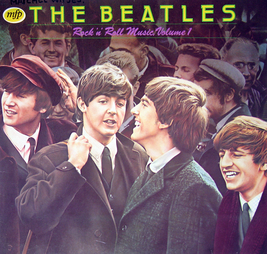Front Cover Photo Of BEATLES - Rock 'n' Roll Music Volume 1 12" Vinyl LP Album
