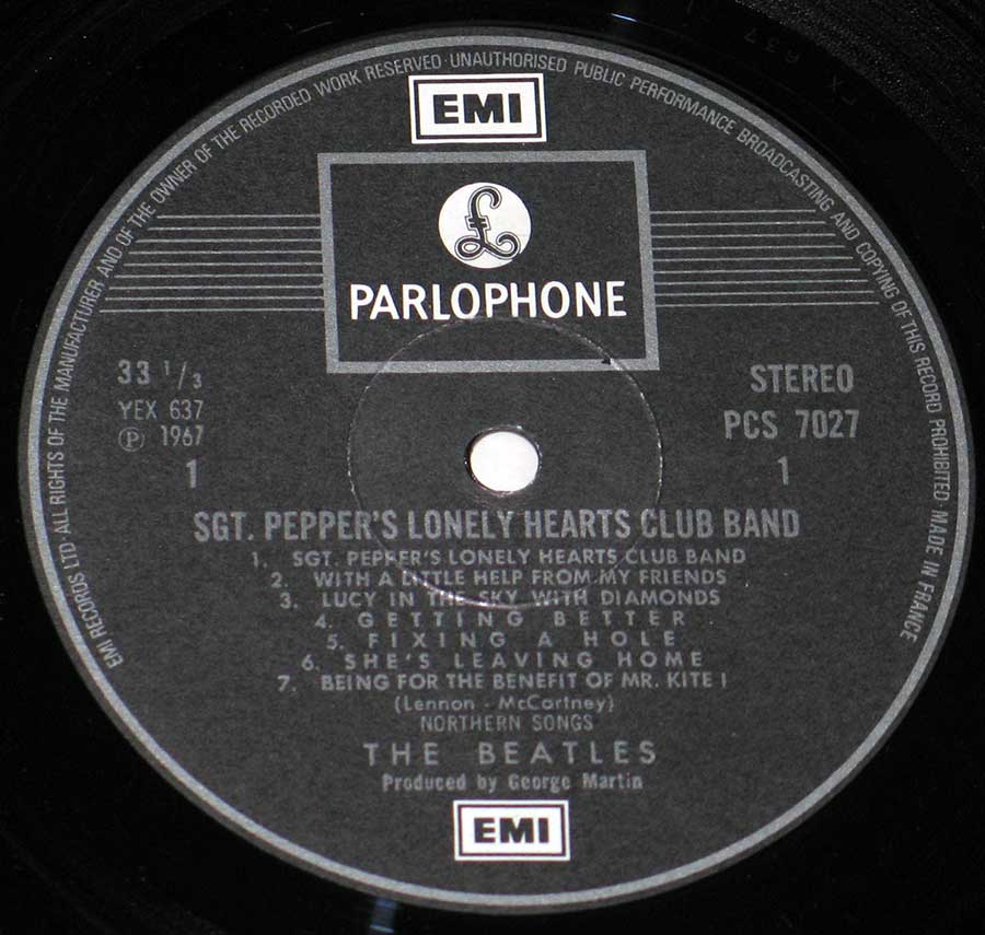 Front Cover Photo Of BEATLES Sgt Pepper's Lonely Hearts Club Band ( France ) 