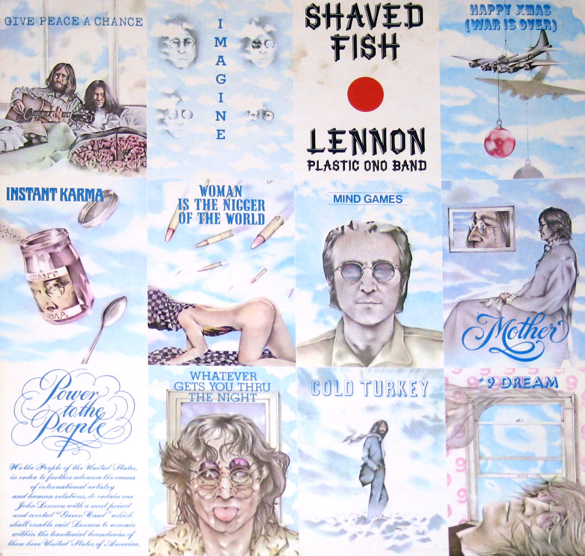 High Resolution Photos of john lennon plastic ono band shaved fish 