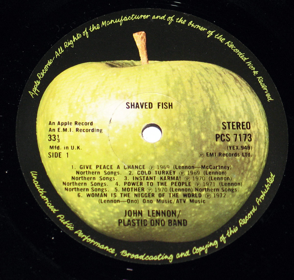 High Resolution Photos of john lennon plastic ono band shaved fish 