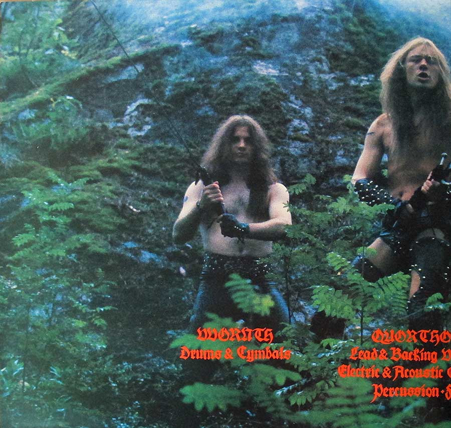 Inner Sleeve   of "BATHORY - Blood Fire Death FOC Gatefold" Album