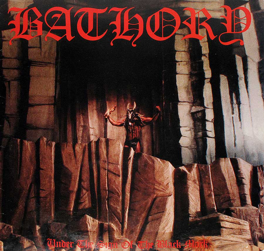 Album Front Cover Photo of BATHORY - UNDER THE SIGN OF THE BLACK MARK 