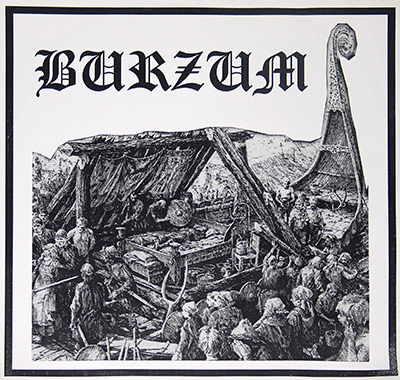 BURZUM - Demo LP Vynil Maniac records 001 1992  album front cover vinyl record