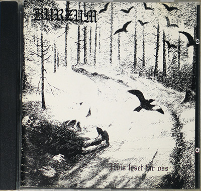 BURZUM - Hvis Lyset Tar Oss CD  album front cover vinyl record