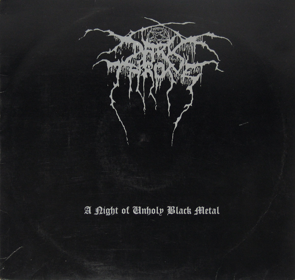 DARKTHRONE - Night of unholy Black metal live in Norway and Finland 91  album front cover vinyl record