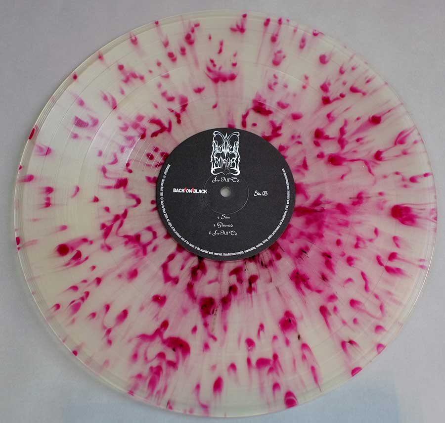 DIMMU BORGIR - For All Tid Colour Violet Splatter Vinyl 2LP BONUS TRACKS 12" VINYL
 vinyl lp record 