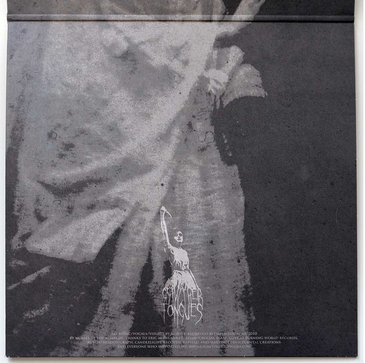 High Resolution Photo #13 GNAW THEIR TONGUES Larrivee De La Terne Mort Triomphante
