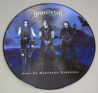 IMMORTAL - Sons Of Northern Darkness album front cover vinyl record