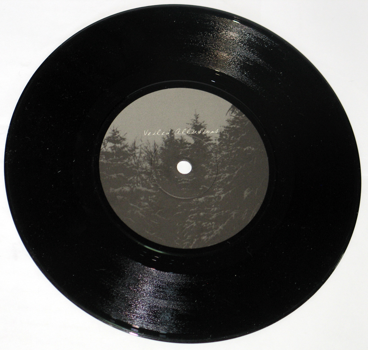 Side Two Close up of record's label V  