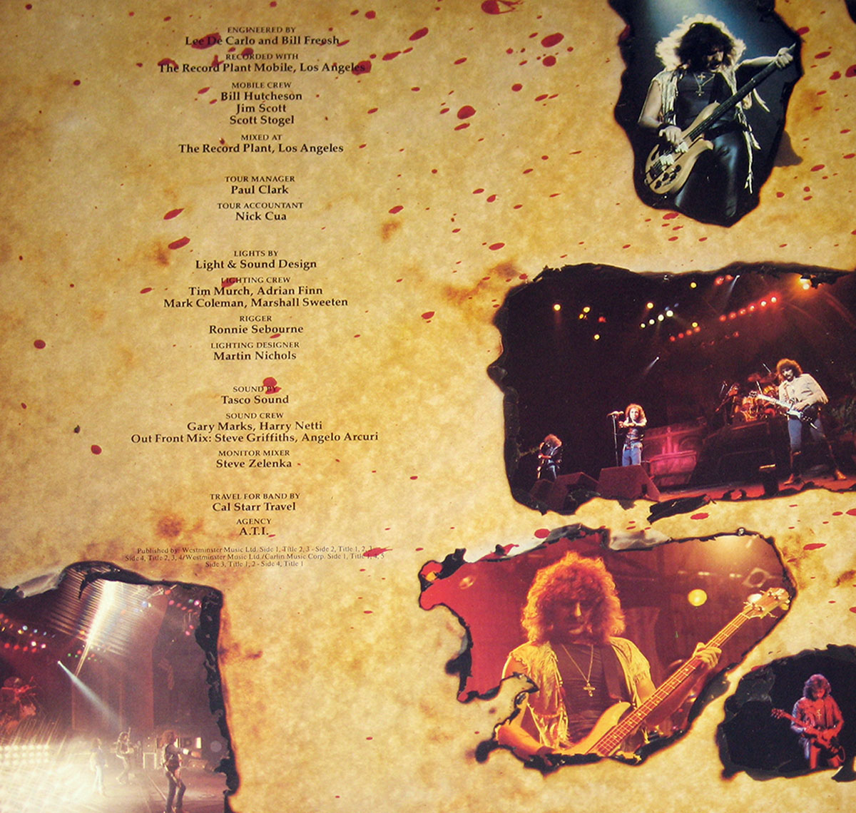 High Resolution Photo black sabbath live evil 2lp netherlands 