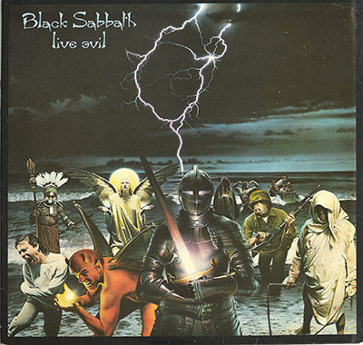 Thumbnail Of  BLACK SABBATH - Live Evil 2LP Netherlands album front cover