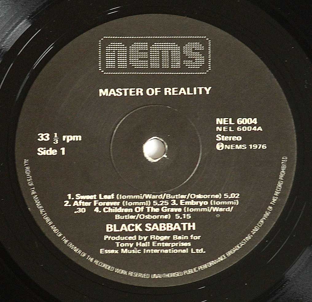 High Resolution Photo black sabbath master reality usa 