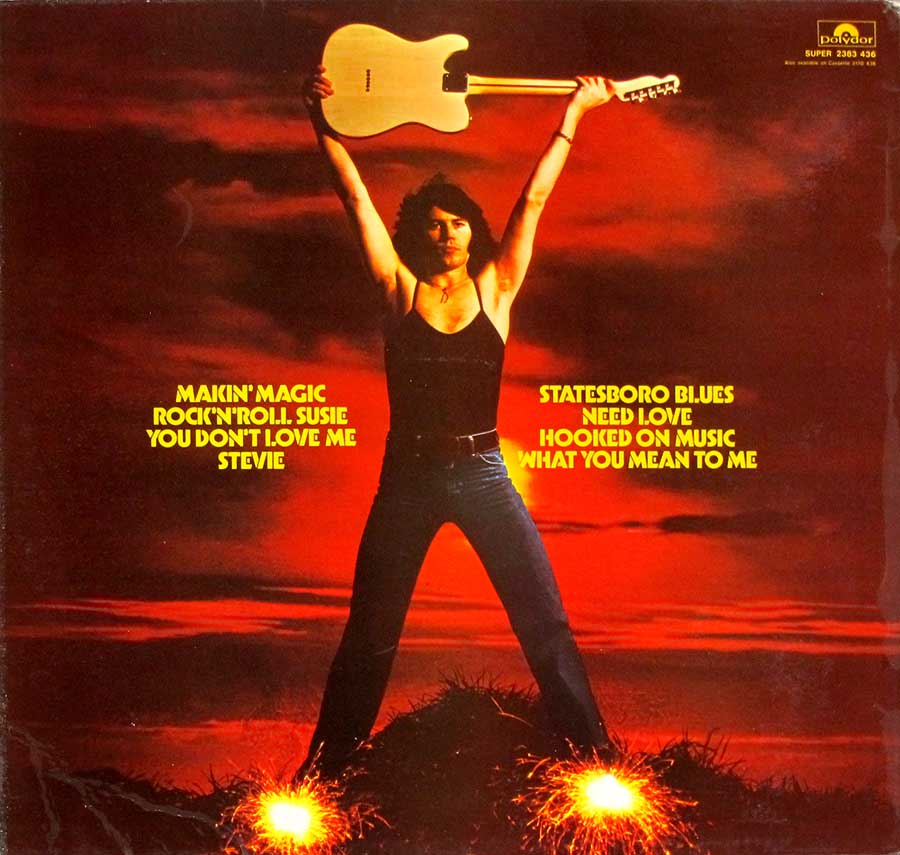 Photo of album back cover PAT TRAVERS - Makin' Magic Orig UK 12" Vinyl LP Album 