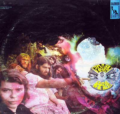 CANNED HEAT - Livin' the Blues (USA and German Release).  album front cover vinyl record