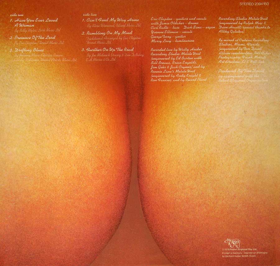 High Resolution Photo ERIC CLAPTON EC was Here 
