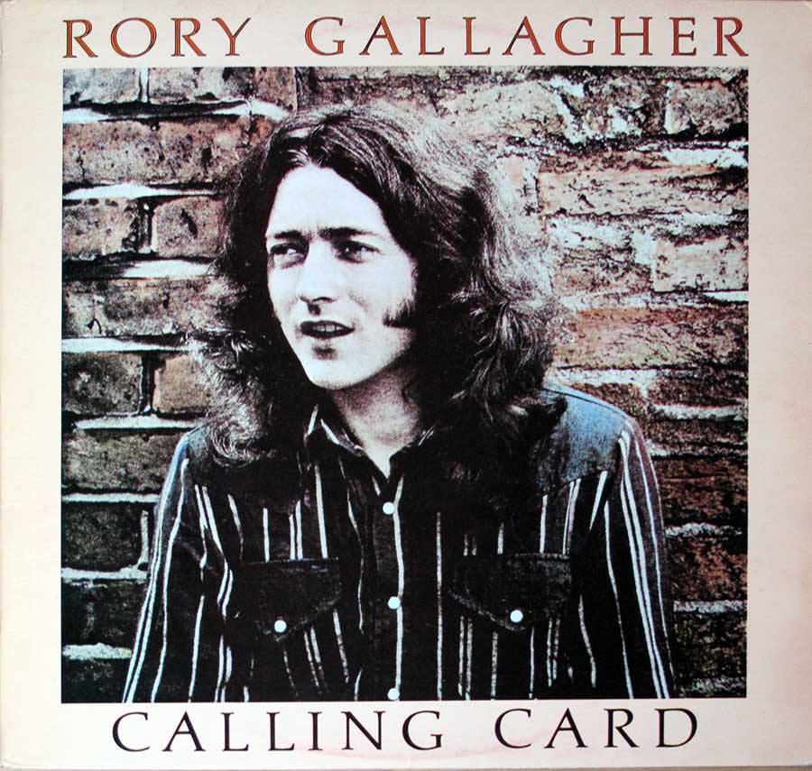 RORY GALLAGHER Calling Card UK England Release 12" LP Vinyl Album front cover