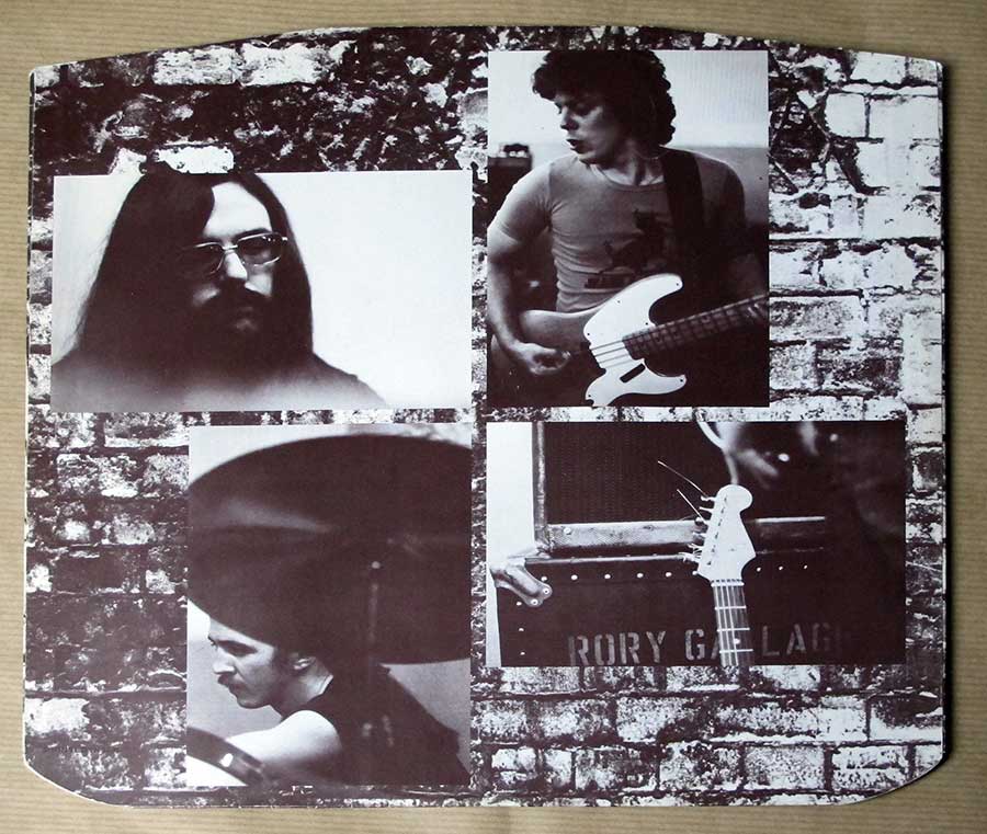 RORY GALLAGHER Calling Card UK England Release 12" LP Vinyl Album inner gatefold cover