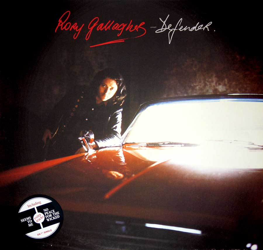 RORY GALLAGHER - Defender 12" Vinyl LP Album front cover
