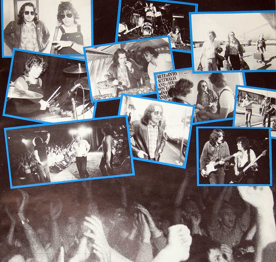RORY GALLAGHER Stage Struck Recorded Live 12" Vinyl LP Album custom inner sleeve