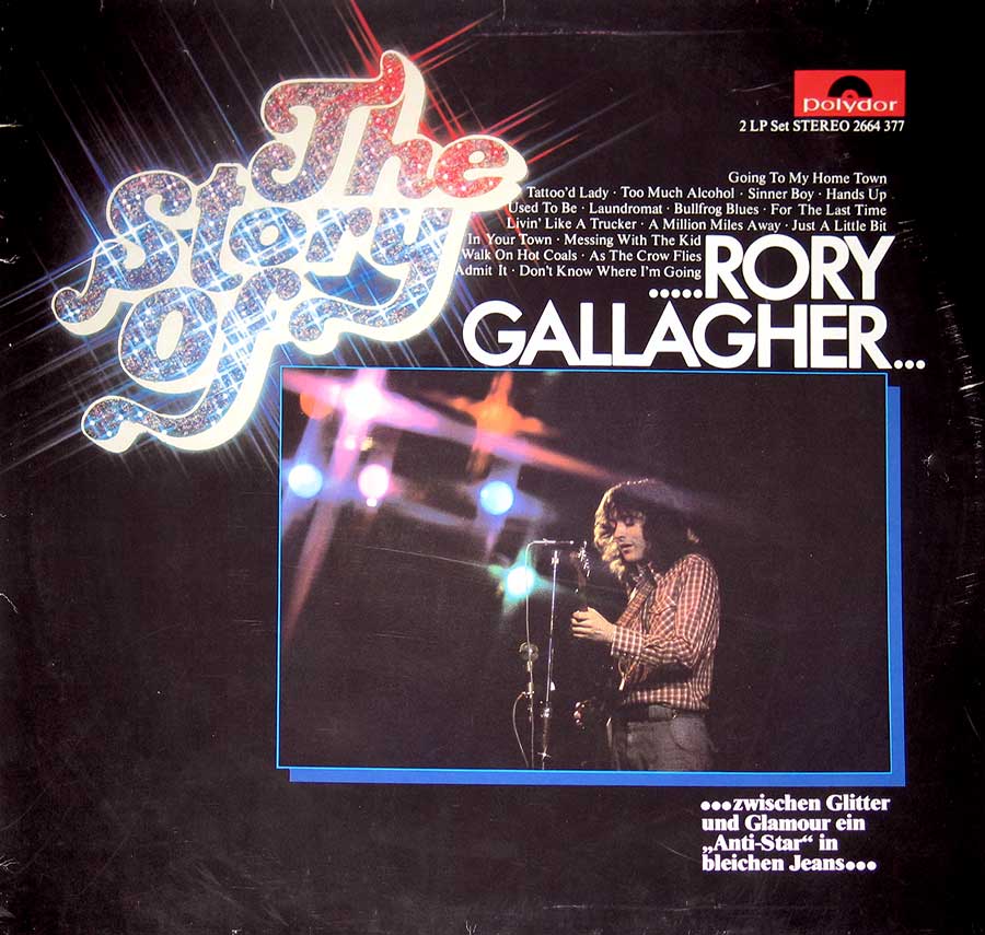 RORY GALLAGHER - The Story of Rory Gallagher 12" Vinyl LP Album front cover