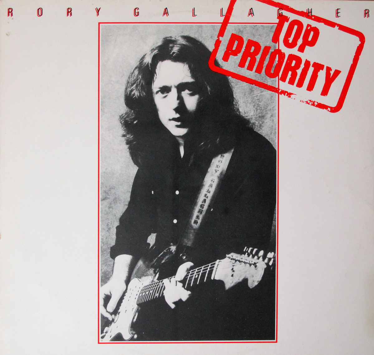 RORY GALLAGHER - Top Priority album's cover