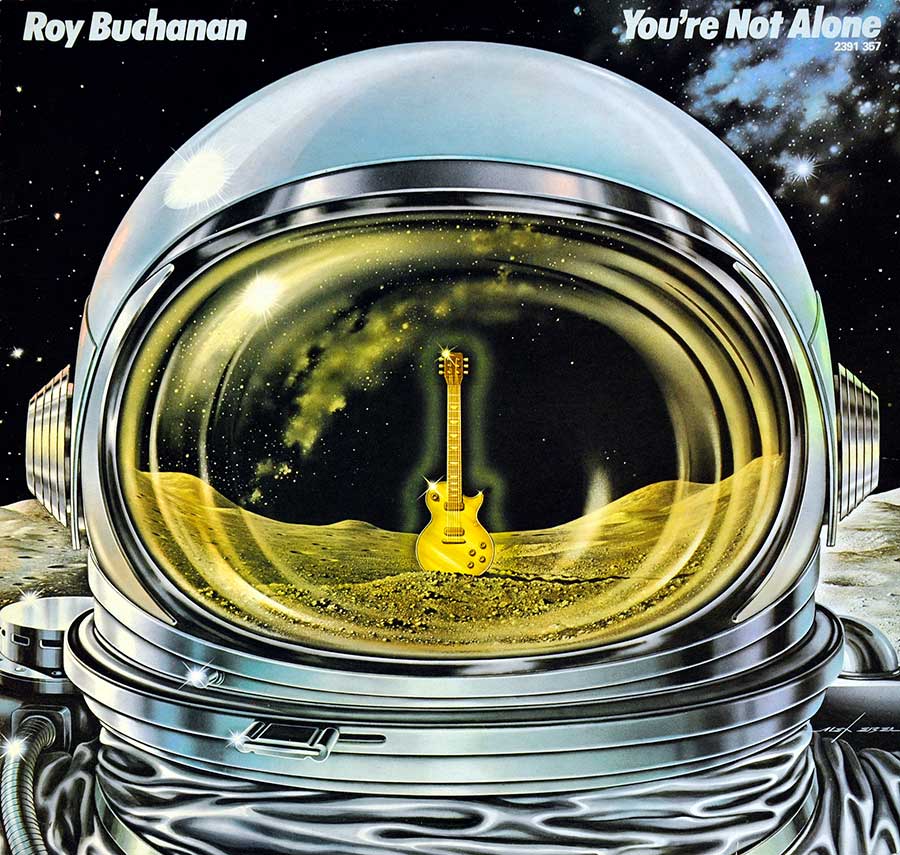 ROY BUCHANAN - You're Not Alone Original France 12" LP Vinyl Album front cover https://vinyl-records.nl
