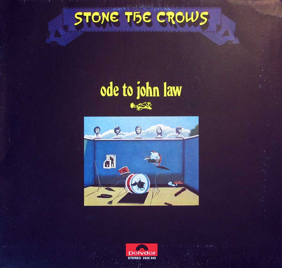 Front Cover Photo Of STONE THE CROWS - Ode to John Law / Gatefold