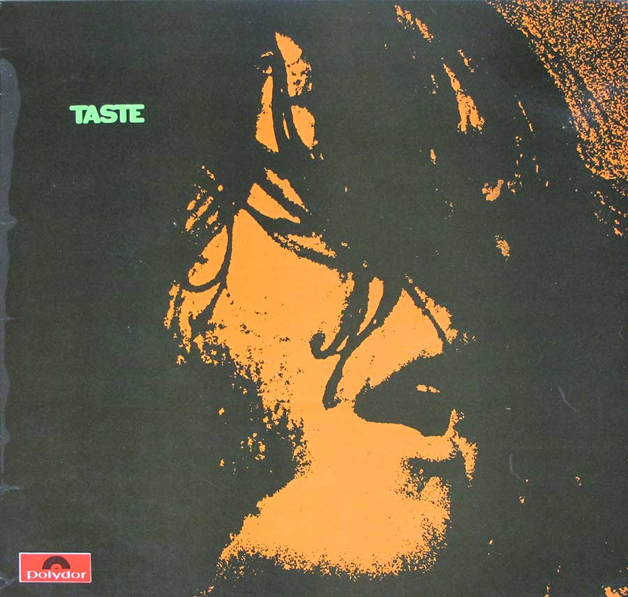 TASTE With Rory Gallagher England 12" LP Vinyl Album front cover https://vinyl-records.nl