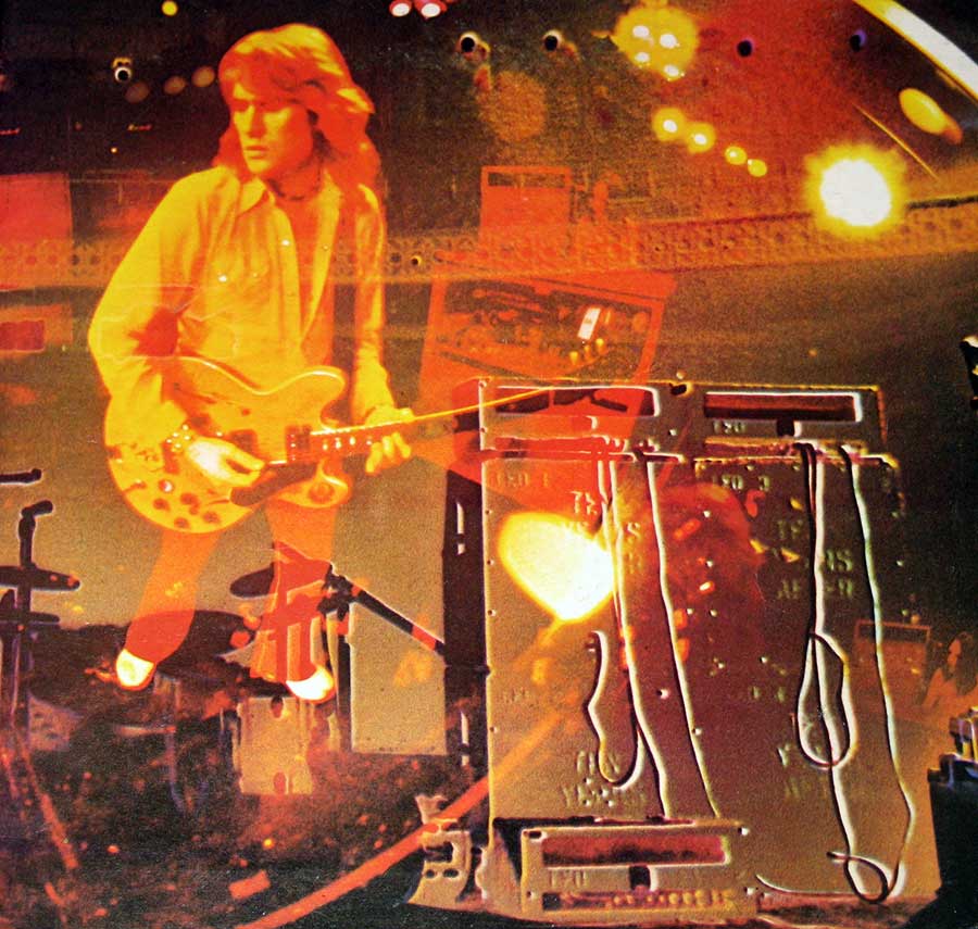 Photo of album back cover Ten Years After - Recorded Live 2LP ( French Release )