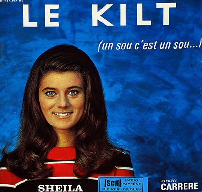 SHEILA - Le Kilt album front cover vinyl record