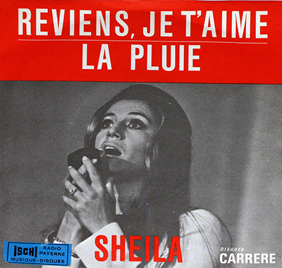 SHEILA - Reviens Je T'Aime la Pluie album front cover vinyl record