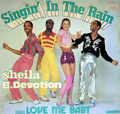 SHEILA B. DEVOTION - Singin' In The Rain album front cover vinyl record