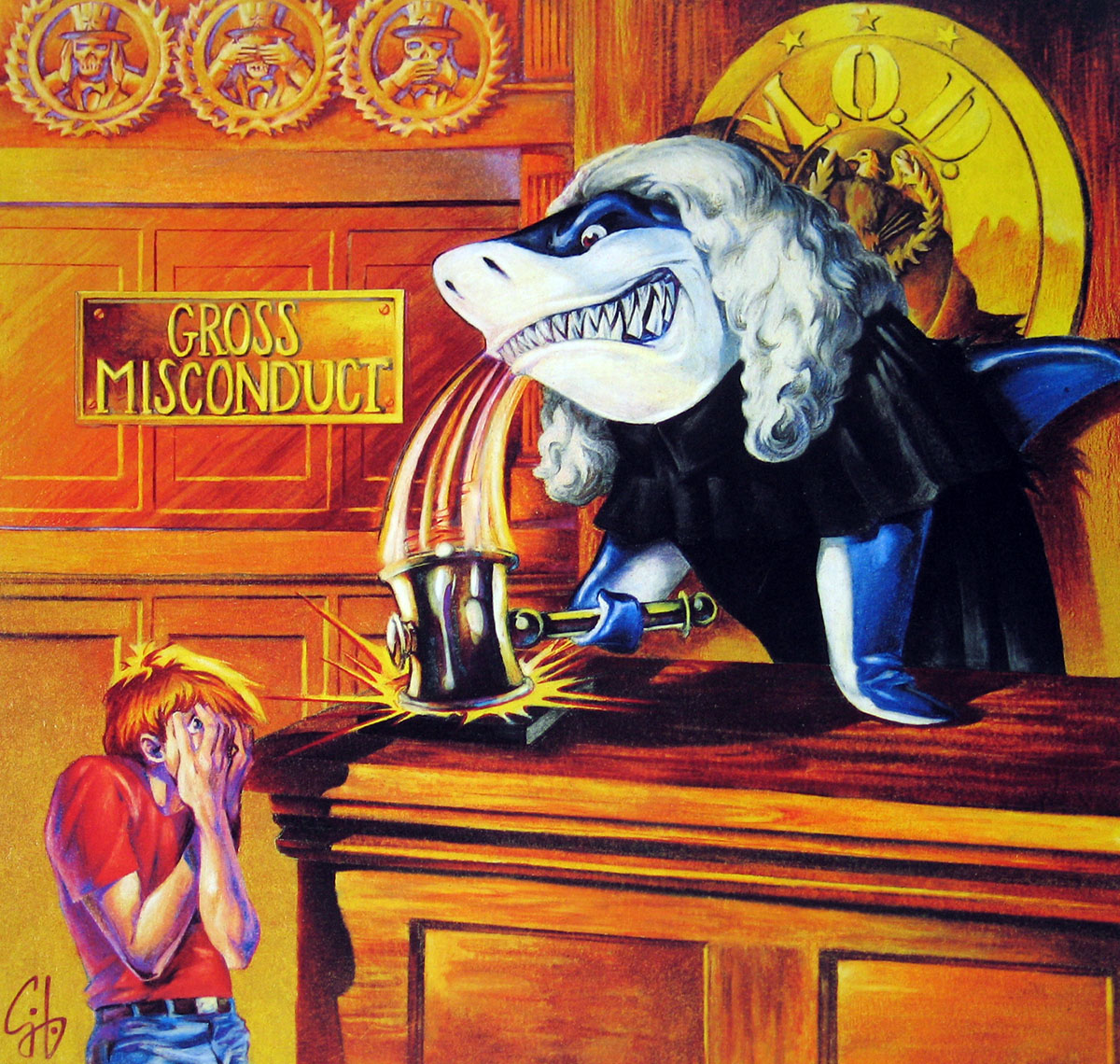 High Resolution #1 Photo M.O.D Gross Misconduct (MOD Method Of Destruction) 