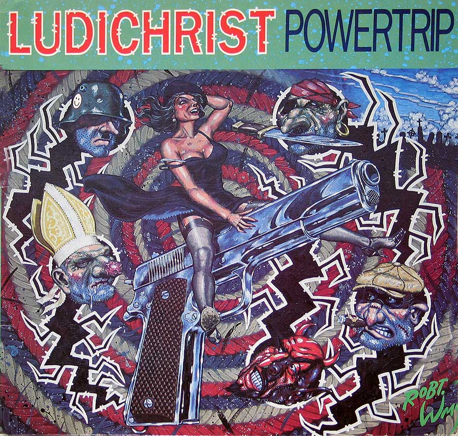 High Resolution Photo Ludichrist Powertrip cover Robert Williams Vinyl Record