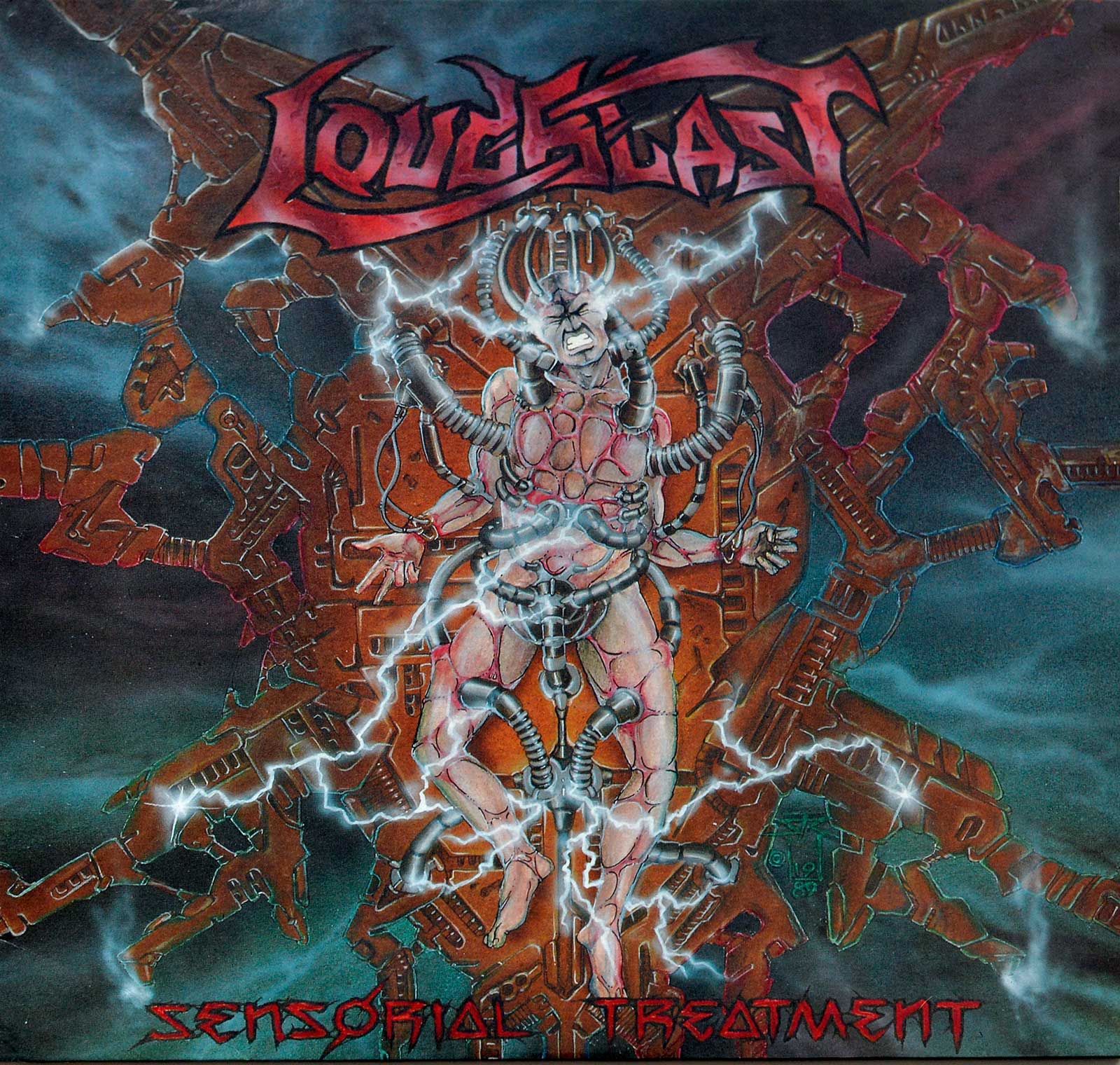 Album Front Cover Photo of LOUDBLAST - Sensorial Treatment 