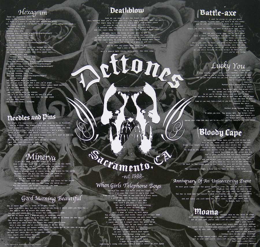 High Resolution Photo Deftones S/T self-titled 