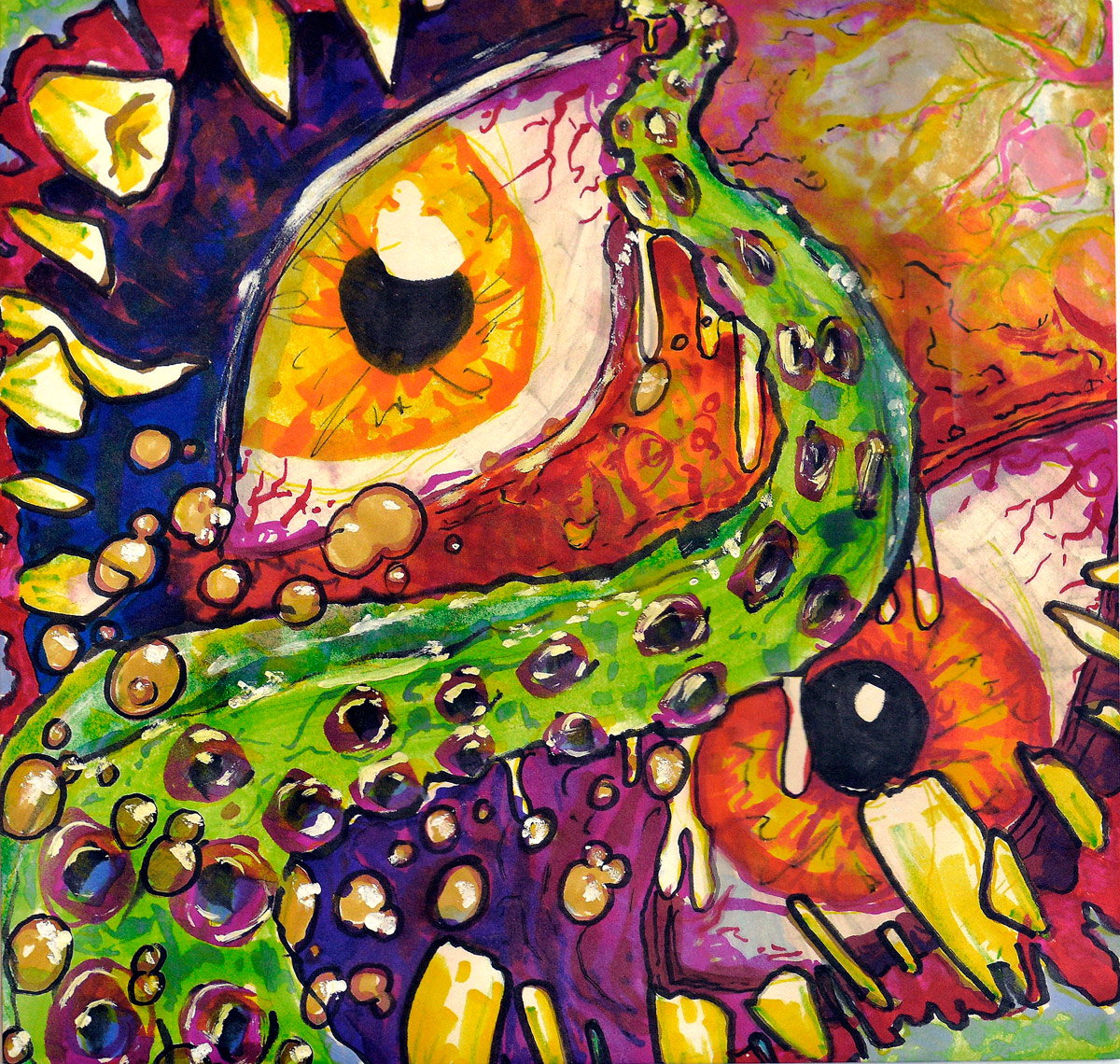 large album front cover photo of: Tentacles