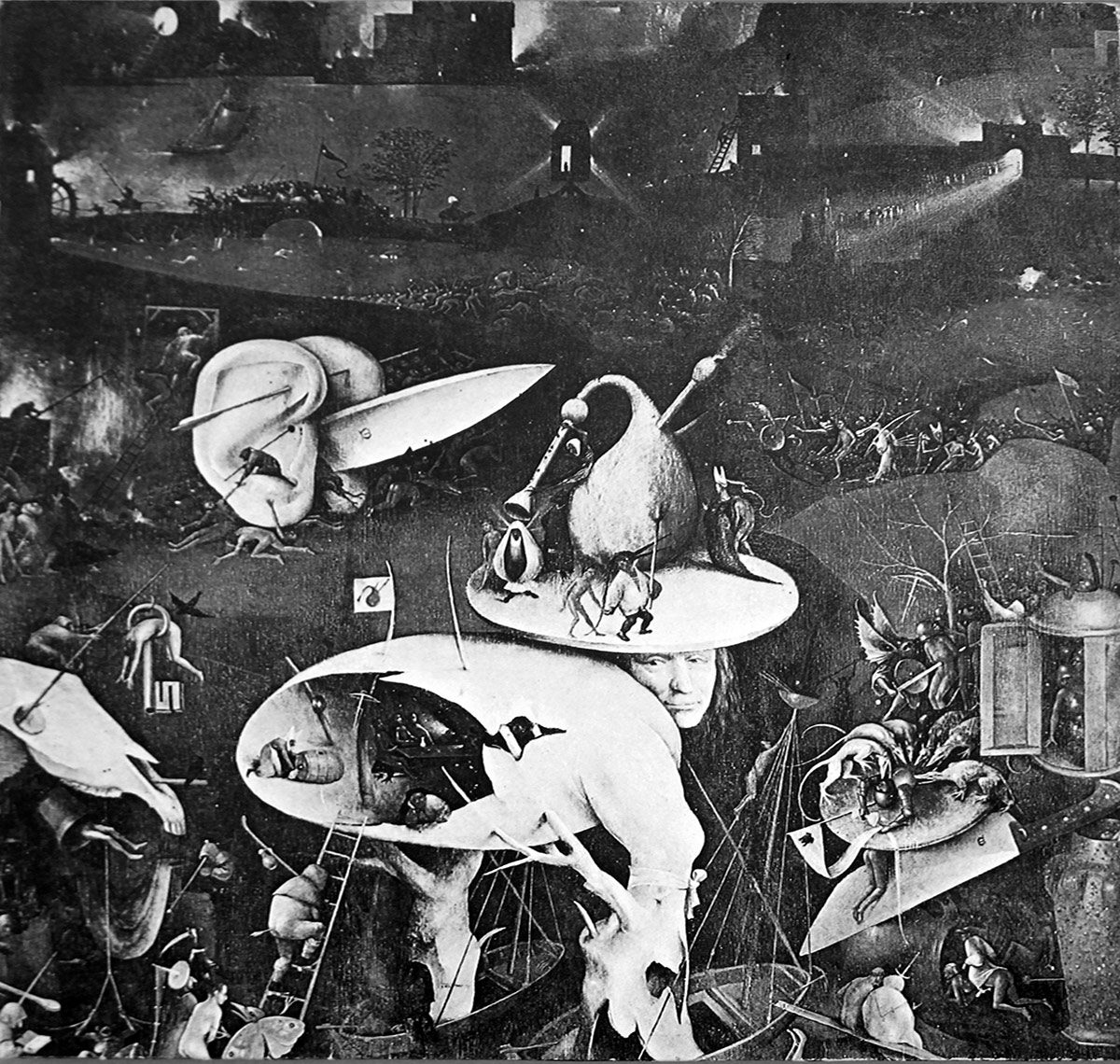 Album front cover with painting by Hieronymus "Jeroen" Bosch 