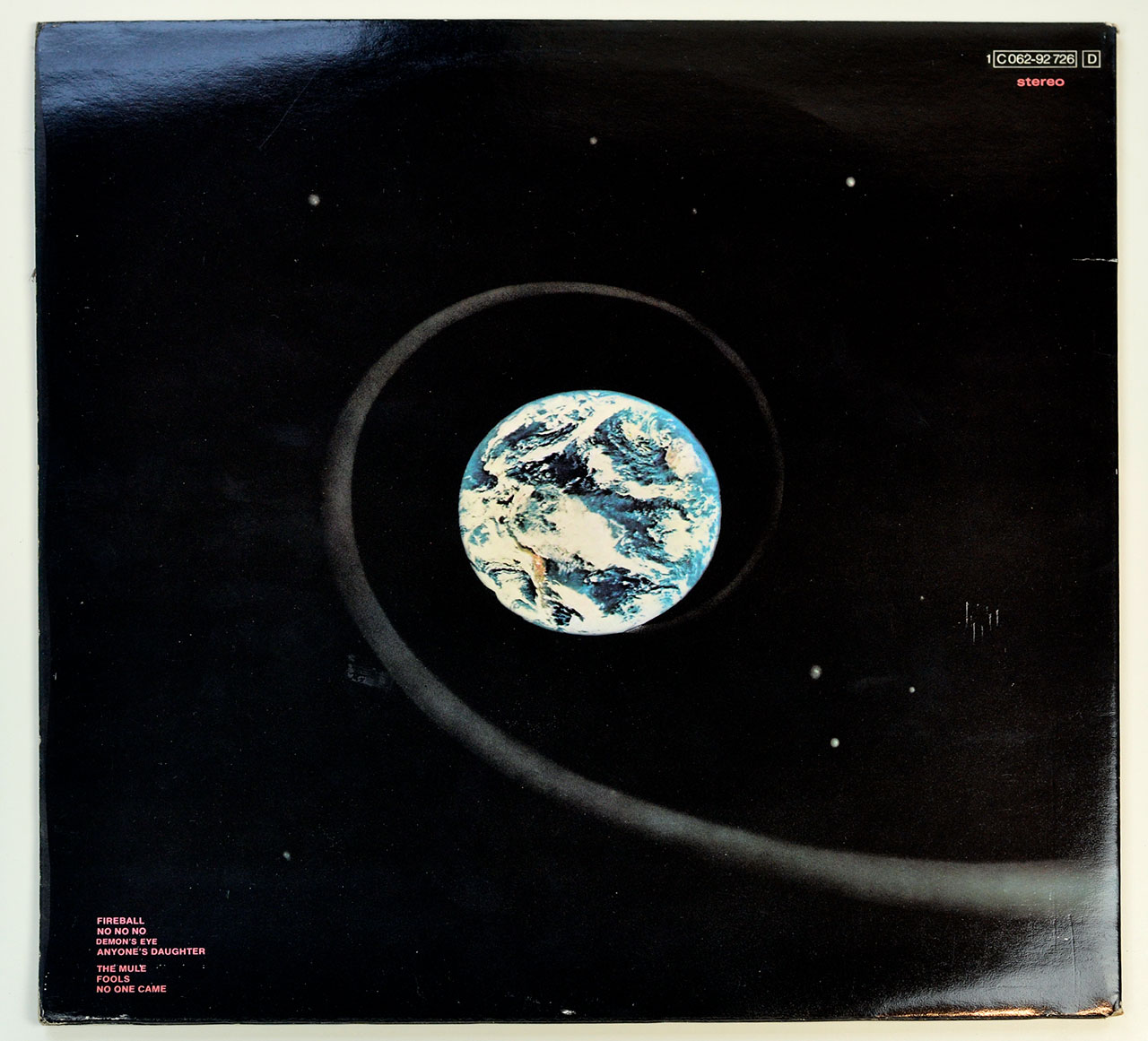 High Resolution Photo Album Back Cover of DEEP PURPLE - Fireball (Netherlands) https://vinyl-records.nl