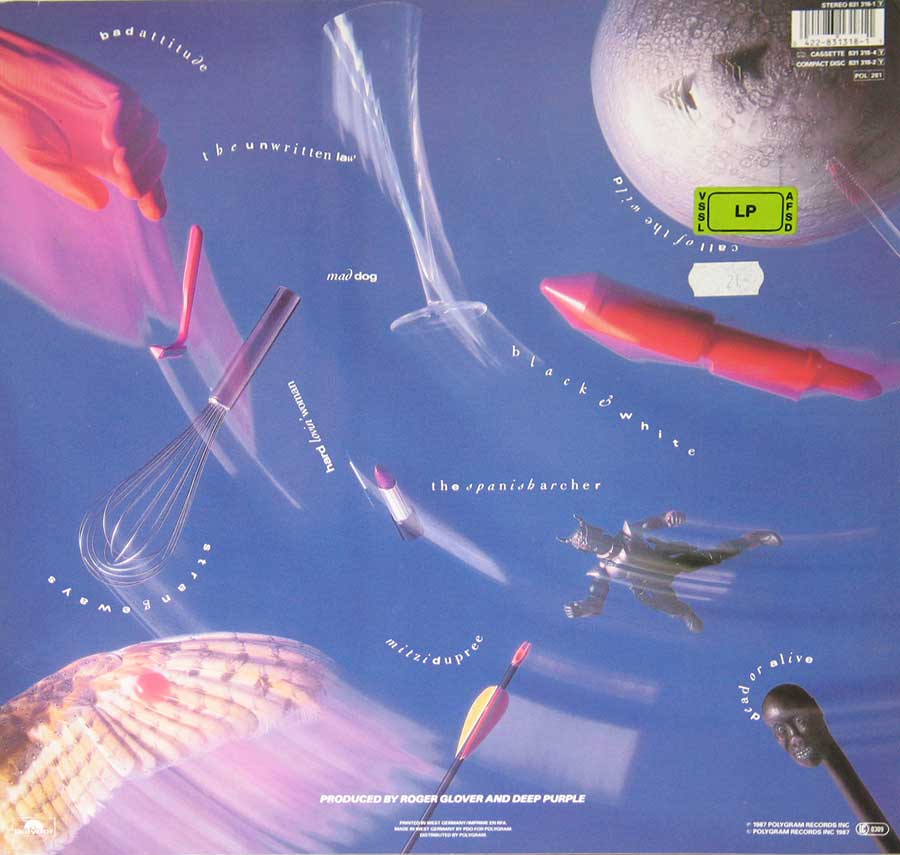 High Resolution # Photo DEEP PURPLE House Blue Light Germany 